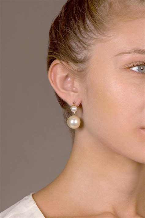 dior pearl earings|christian Dior pearl earrings price.